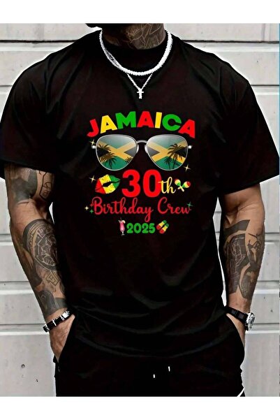 799 100% Cotton 30 Year Old Born 1995 Jamaica Trip 30th Birthday Women Men's ...