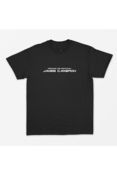 Grafftee Clothing Надпис: "Режисьор: Джеймс Камерън " - Щампована унисекс овъ...