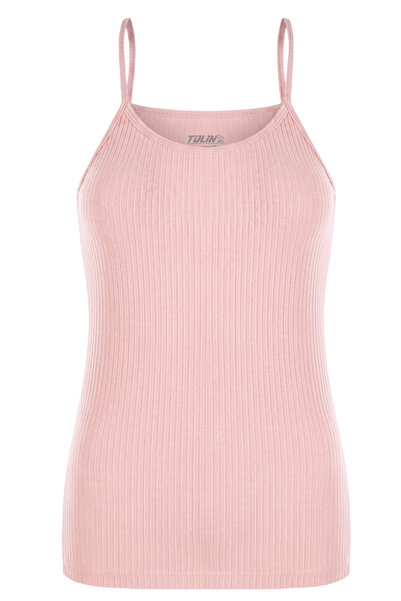 TOLIN Women's 100% Cotton Rope Strap Undershirt 1238