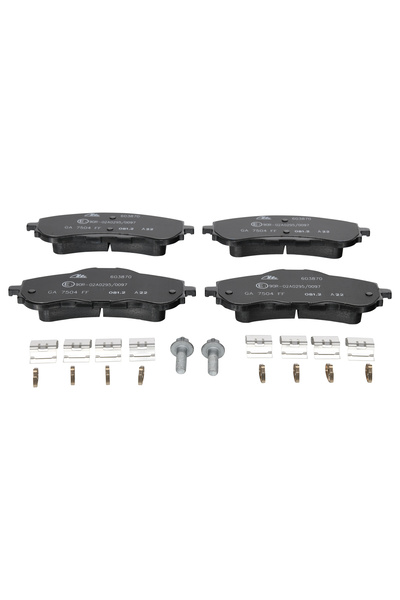 Atelier.V 13.0460-3870/ATE KLOCKI HAM. CITROEN P. BERLINGO 1.2/1.5-1.6 BLUEHD...