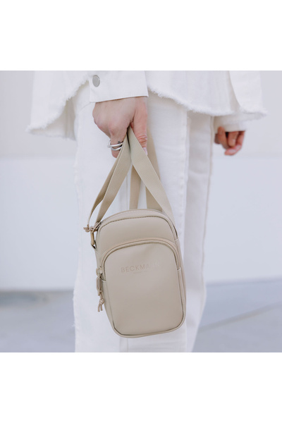 BECKMANN Geantă crossbody Street, Bej