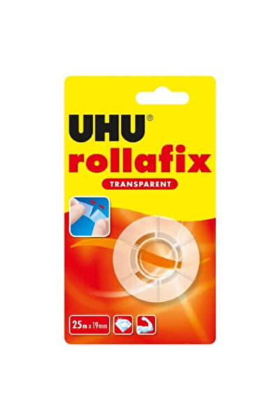 Uhu ROLLAFIX ΔΙΑΦΑΝΗ (19mm x 25mm) (ΑΝΤΑΛ/ΚΟ)
