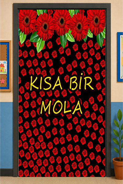 PROMISEBACKDROP2 زينة باب مرنة مقاس 190x75 سم، زينة باب من القماش، عطلة قصيرة...