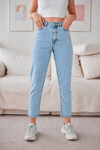 sion jeans Julia Milano Blue Ice Snow Wash Boy Friend Daily Wear High Waist W...