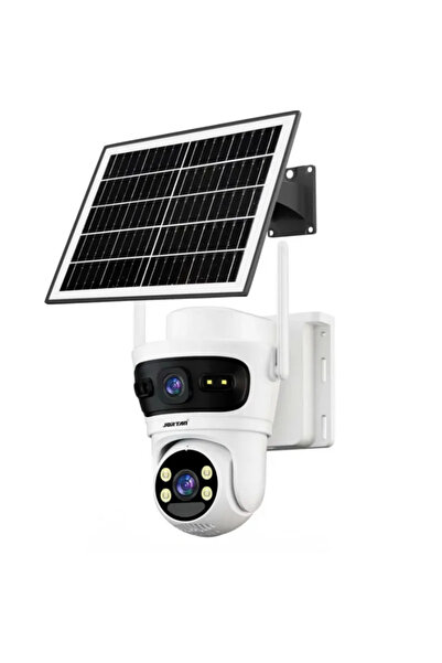 Jortan Surveillance Camera 4G with Solar Panel JT-9682 and 2 Lenses
