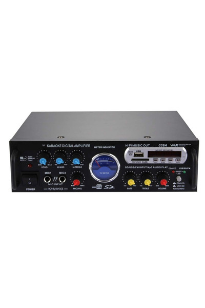 MOHAMED Amplificator karaoke profesional tip BT 339FM 160 w