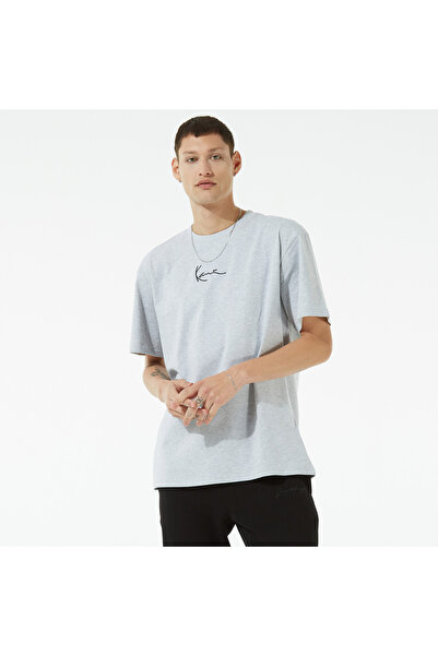 KARL KANI Herren KKMQ22001GRY KÜÇÜK İMZA TİŞÖRTÜ GRY