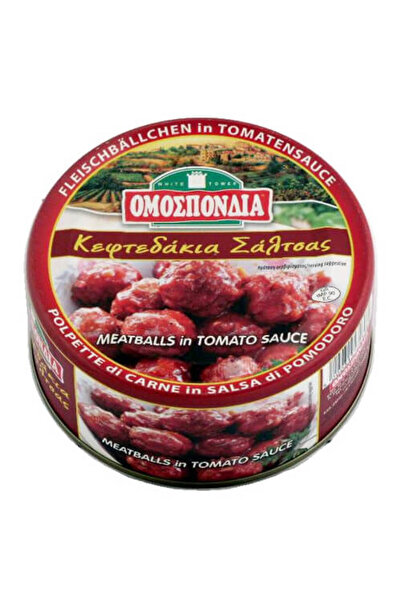 Omospondia ΟΜΟΣΠΟΝΔΙΑ ΚΕΦΤΕΔΑΚΙΑ 280gr. - (ΣΕ ΣΑΛΤΣΑ ΝΤΟΜΑΤΑΣ)