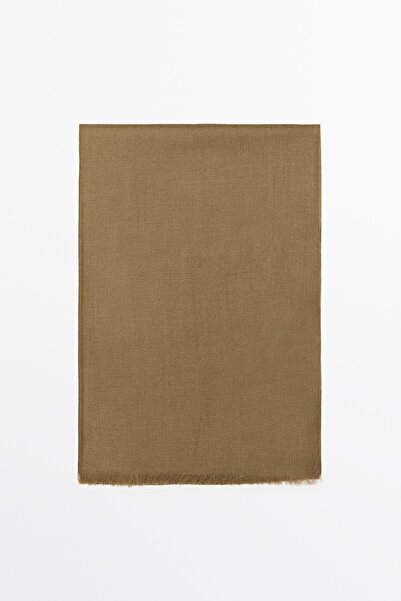 Massimo Dutti %100 yün hafif atkı