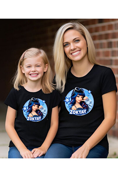 ASELİNDA Zoktay Design T-Shirt-100% Cotton