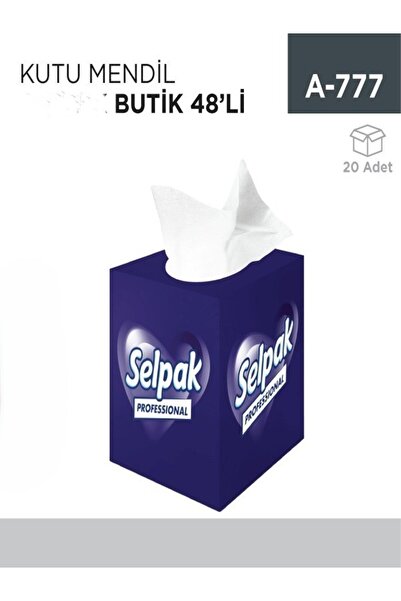 Selpak Box of Tissues Prof.Buti̇k 48Pcs (7906666)
