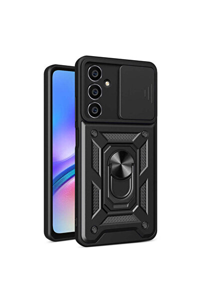 Techsuit Husă pentru Samsung Galaxy A05s, Seria CamShield, albastru - negru