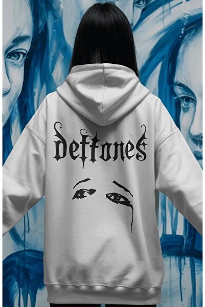 SEVBANO Deftones Rock Metal Music Band Back Printed Unisex Oversize Premium H...