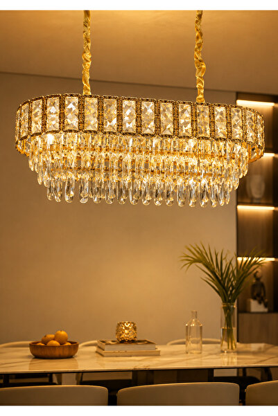Generic Brand Luxury Crystal Chandelier Multi Places Modern Design 80cm