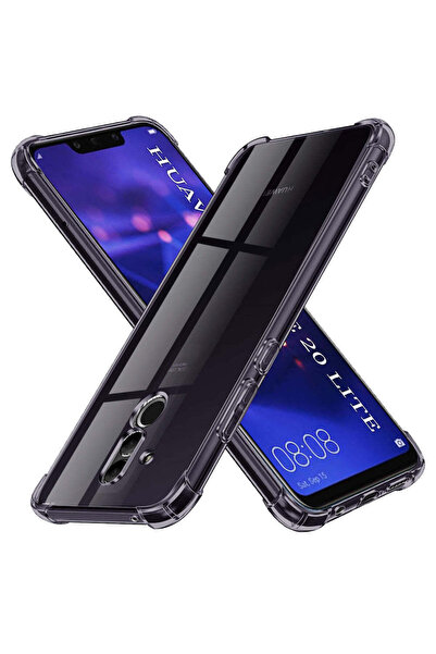 Techsuit Husă pentru Huawei Mate 20 Lite, din silicon transparent, rezistentă...