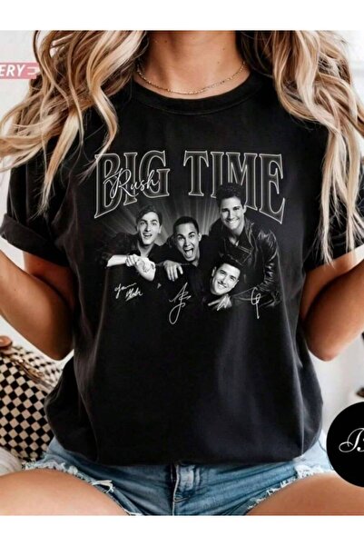 9TAY Big Time Rush Tour 2025 T-Shirt, 90s Music Shirt