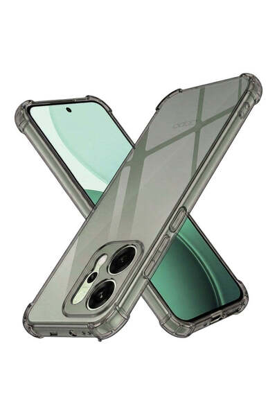 Techsuit Husă pentru OPPO Reno14, din silicon transparent, rezistentă la șocu...