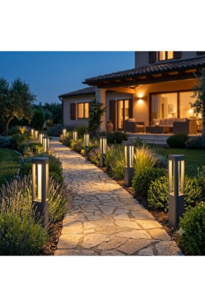 ACK 7W DALLAS h:500mm 3000K LED Alüminyum LED Bahçe Armatürleri