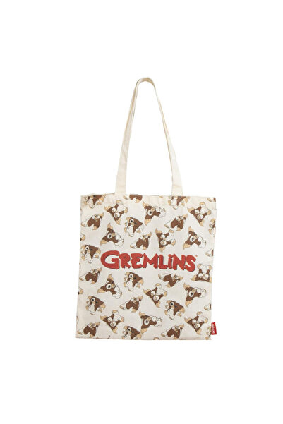 Gremlins Καφέ τσάντα αγορών, τσάντα αγορών 40 εκ.
