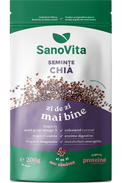 Sano Vita Semințe de CHIA 200G