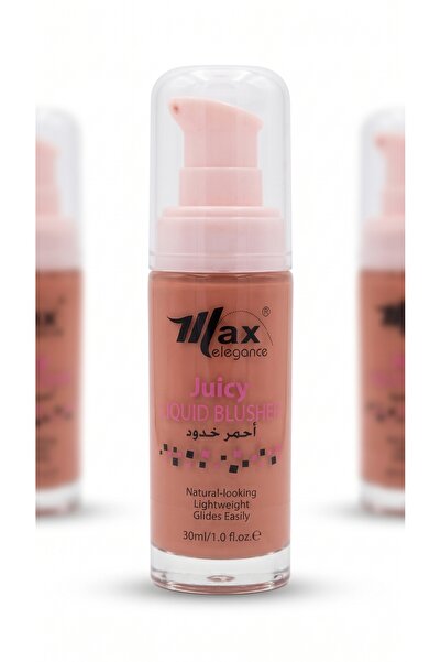 max elegance أحمر خدود سائل جويسي ماكس اليجانس