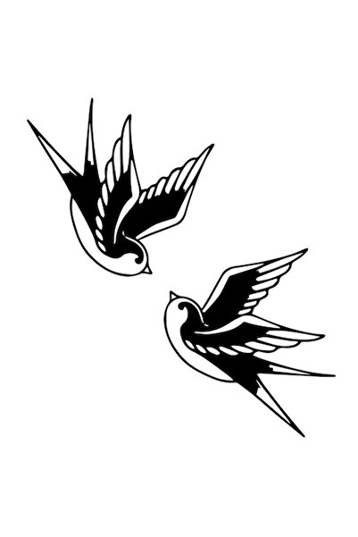 FlashTattoosRomania Tatuaj temporar, Tatuaje flash România, Rândunică, rezist...