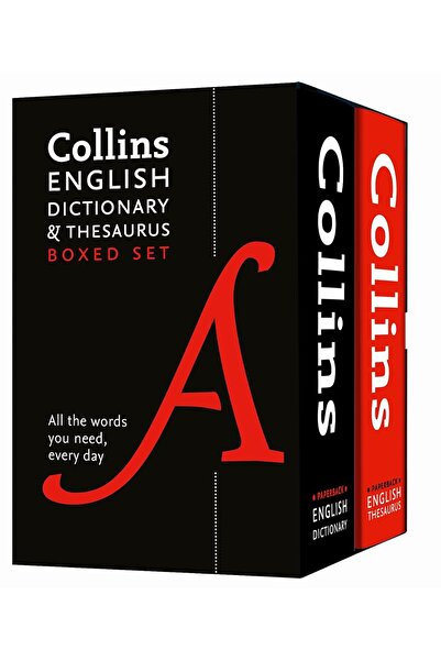 Collins English Dictionary and Thesaurus Boxed Set