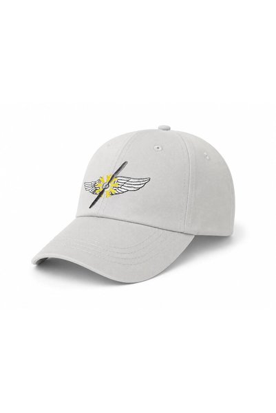 CREWTURK Gray Hat "Propeller on the Brim"