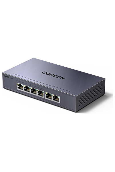 Ugreen Switch PoE CM741 (35371EU) - 4 porturi Gigabit PoE, 2 porturi Gigabit,...