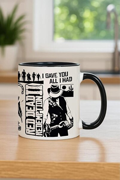 Yıldızan Red Dead Redemption Themed Special Design Porcelain Mug 1302237