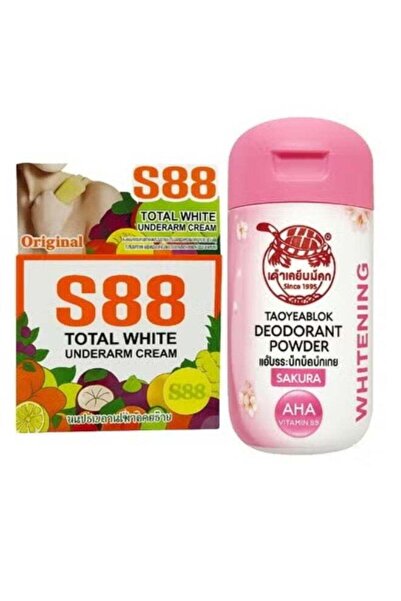 s88 Underarm Whitening Cream + Taoyeablok Sakura Deodorant Powder – Complete ...