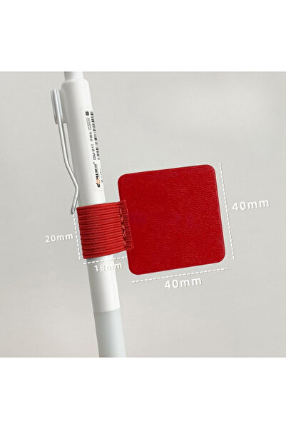 Choice Red 1/5Pack Elastic Pen Loop Holder for Notebooks Journals Planners - ...
