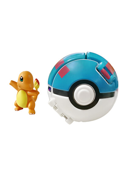 Choice6 2 Pokemon Figure Ball Elf Pet Anime Action Doll Pikachu Charizard Mew...