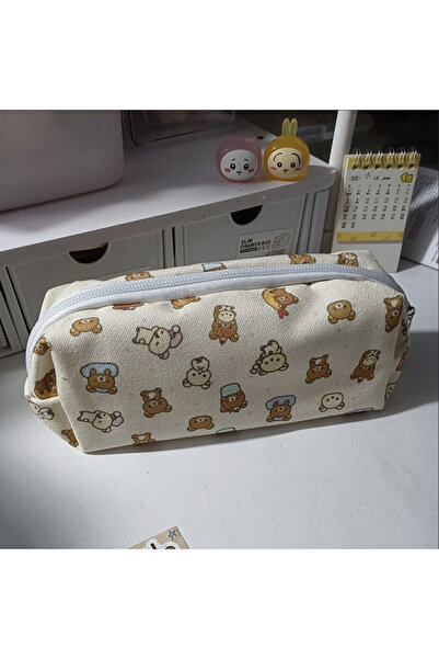 Choice A Hot Rilakkuma Large Capacity Pen Bags Cute Cartoon Anime Stationery ...
