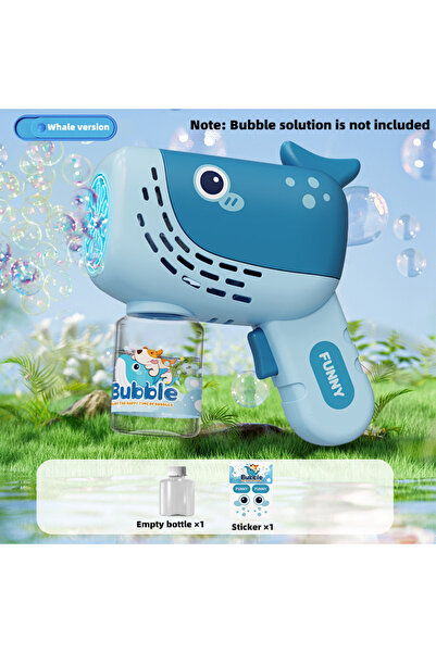 Choice Whale Whale Handheld Bubble Full Automatic Bubble Blower Summer Toys I...