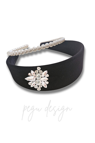 pegu baby collection ΣΕΤ LUX 2 ΤΕΜΑΧΙΩΝ: ΚΟΡΝΗ ΜΕ ΠΕΡΙΓΡΑΜΜΑ ΚΑΙ ΠΕΤΡΕΣ, ΜΑΥΡ...