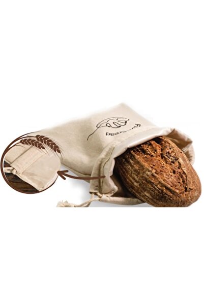 SyaMAG Saculet pentru paine sau biscuiti, din bumbac, Syamag, 32x31 cm