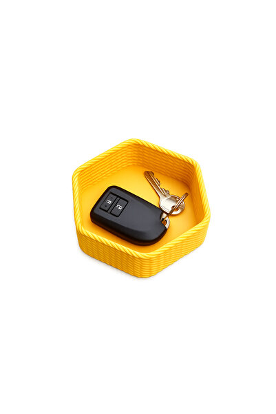 Yapı3D 🌟   Multi-Purpose Desktop Organizer Keychain Basket Decorative Organi...