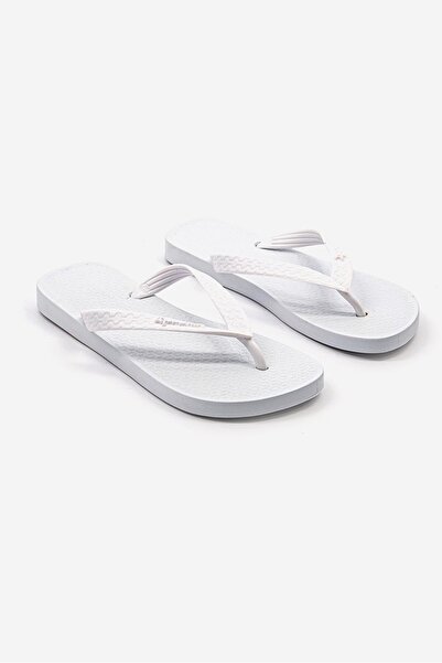 İpanema Women Brand Logo Slip On Flip Flop, White