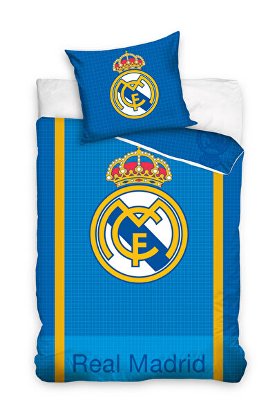 Real Madrid Blue Passion lenjerie de pat 140×200 cm, 70×90 cm