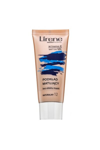 Lirene Fond de ten lichid Nature Matte Fluid cu efect matifiant, 12, 30 ml