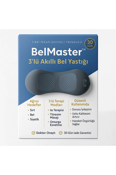 BelMaster 3'lü Akıllı Bel Cihazı
