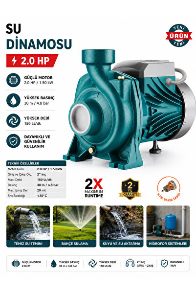 Tricraft 2,0HP SU DİNAMOSU