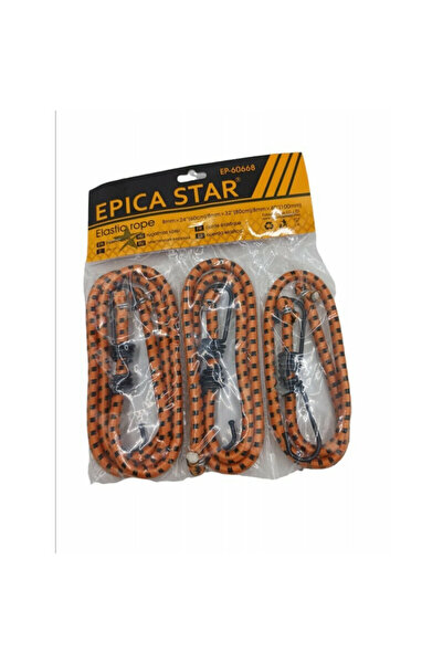 EPICASTAR Epica Star Ιμάντες Αποσκευών Αυτοκινήτου Χταπόδι 3 τεμάχια
