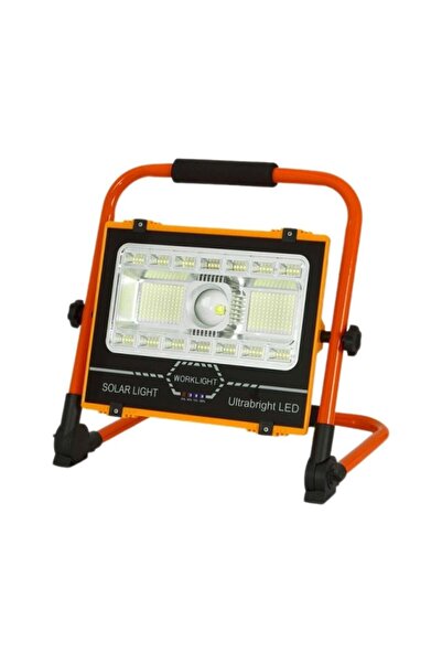 Watton WT-734 P70 LED Solar Panel Şarjlı Taşınabilir Projektör
