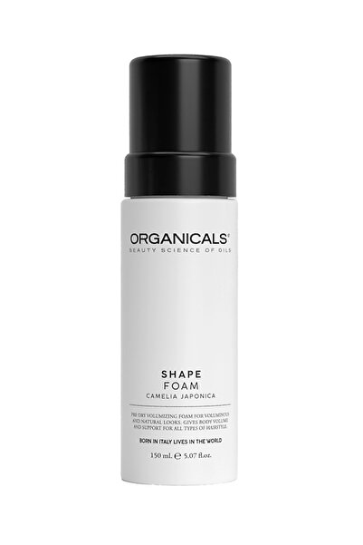 Organicals SHAPE Αφρός Καμέλια – μέτρια έως δυνατή συγκράτηση, 150 ml