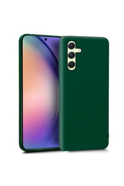 bzstore Husă subțire din silicon, verde, pentru Samsung Galaxy A54 5G