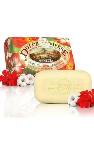 Nesti Dante Dolce Vivere Venezia 250 gm soap Luxury Italian Natural Soap Bar ...
