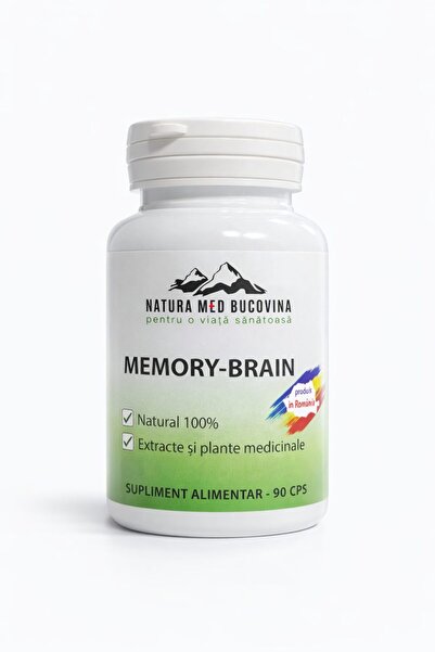 Natura Med Bucovina MEMORY-BRAIN 90 capsule