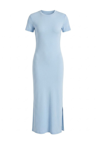 Noa&Noa Basic Slit Dress Baby Blue